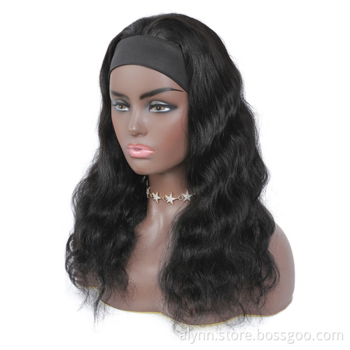 Body Wave Wig Affordable Headband Wig 180% Density Glueless Wigs human hair wigs